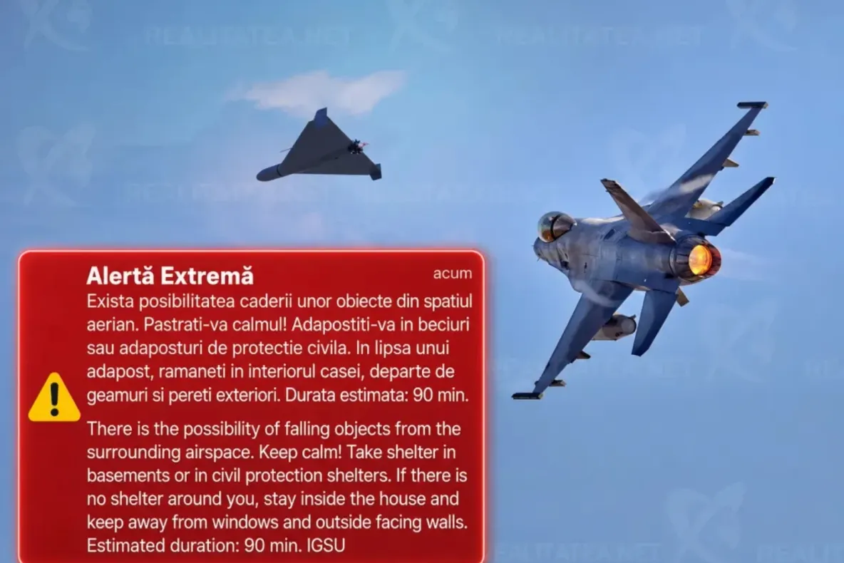 Dronă detectată în apropierea României. Două avioane F-18 spaniole au fost ridicate pentru monitorizare