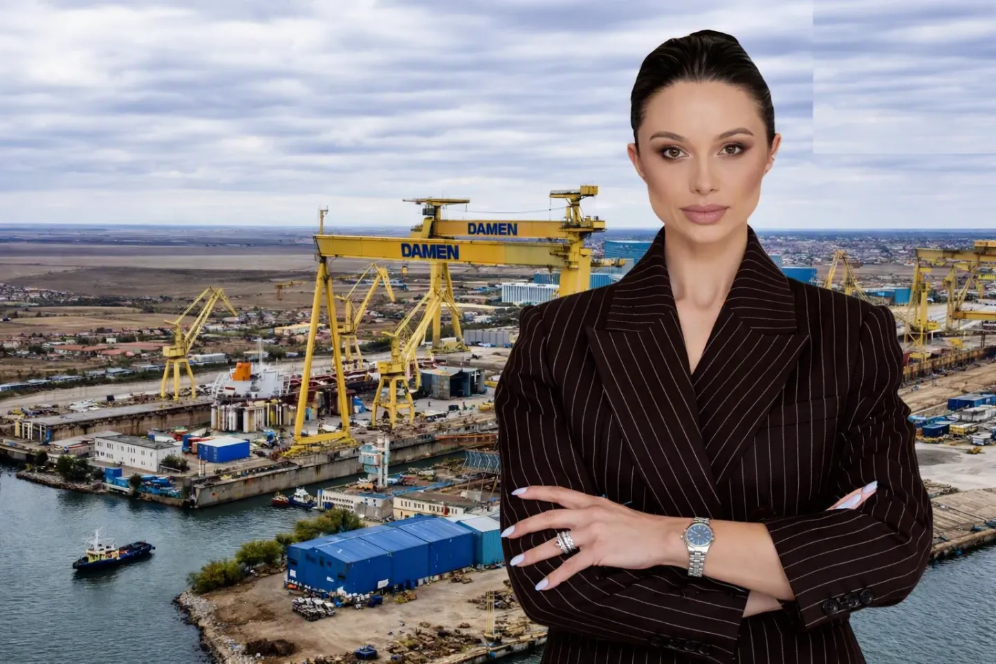 Ancheta explozivă Ana Maria Păcuraru: Șantierul Damen Mangalia, dosarul care scufundă apărarea României