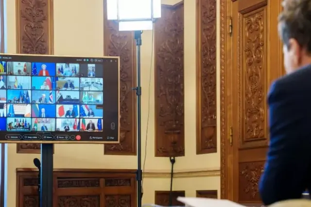 Nicușor Dan, prima reacție după videoconferința privind Strâmtoarea Ormuz: ”Discuțiile s-au concentrat pe încetarea focului în regiune”